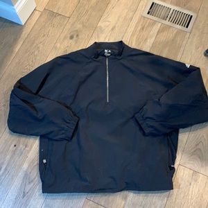 ADIDAS half zip climaproof wind golf jacket, size XL